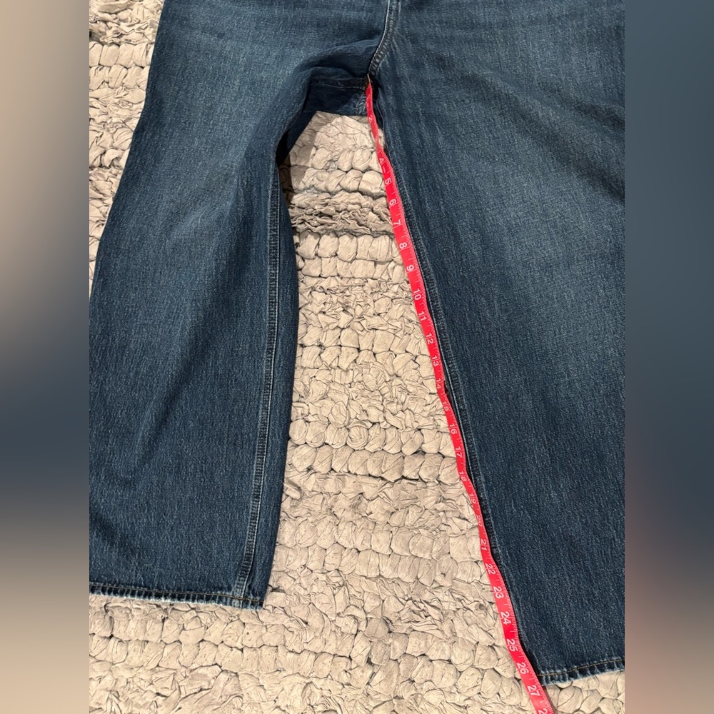 J. Crew 90s Vintage Baggy Denim Jeans - 100% cotton - Picture 4 of 7